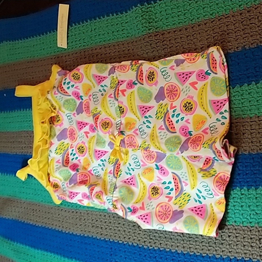 A bright fruity romper